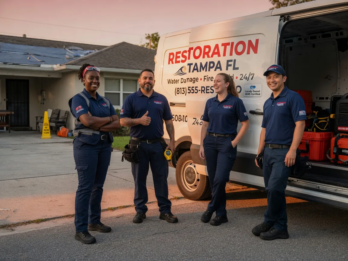 Water Damage Restoration company in Easton, IL